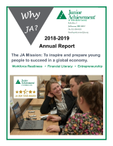 2018-2019 JA Ashtabula Annual Report cover
